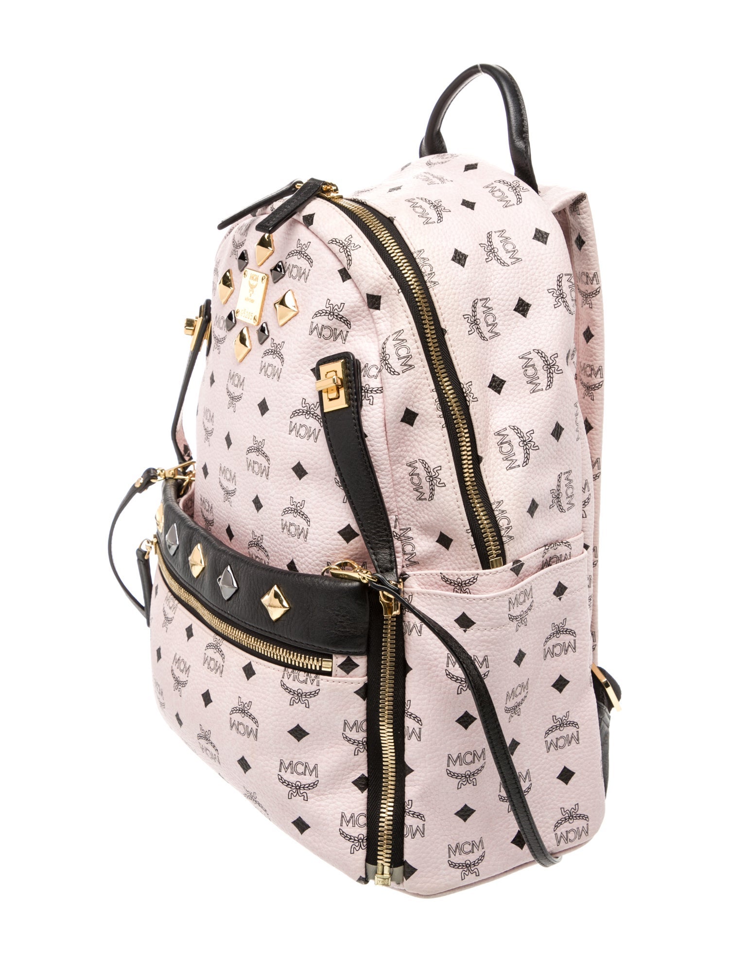 MCM Leather Backpack